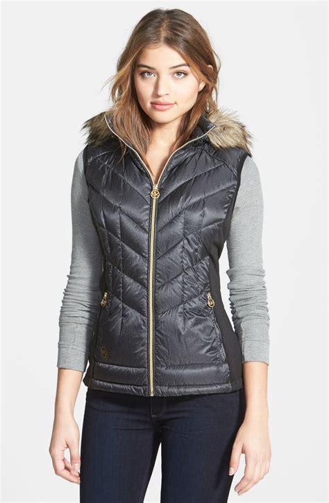 michael kors down vest nordstrom rack|Michael Kors shirt.